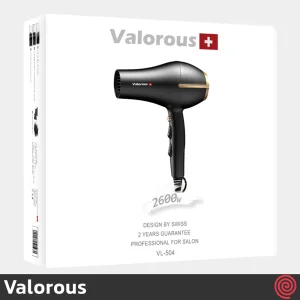 سشوار حرفه ای ولروس مدل Valorous VL-504