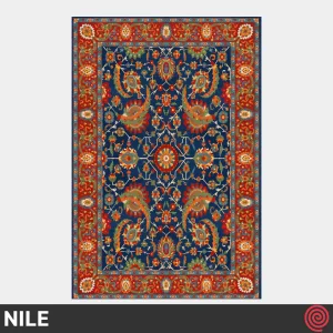 فرش ماشینی نیل کلکسیون آریل کد بانو NILE 9042