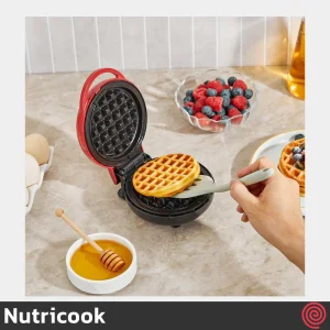 وافل ساز نوتریکوک مدل Nutricook WM100B | با توان 850 وات