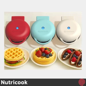 وافل ساز نوتریکوک مدل Nutricook WM100B | با توان 850 وات