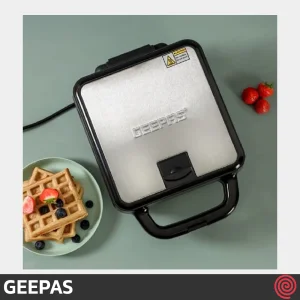 وافل و ساندویچ ساز چند کاره جی پاس مدل GEEPAS GGM36534N | با توان 1400 وات