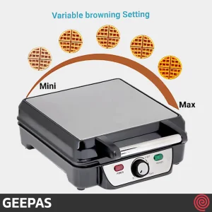 وافل ساز جی پاس مدل GEEPAS GWM5417 | با توان 1100 وات