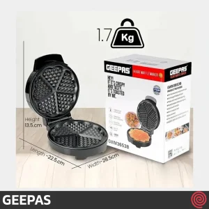 وافل ساز جی پاس مدل GEEPAS GWM36538 | با توان 1000 وات