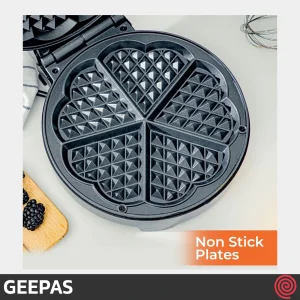 وافل ساز جی پاس مدل GEEPAS GWM36538 | با توان 1000 وات