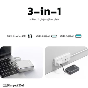 فروش پاور بانک 20000 تی سی اچ