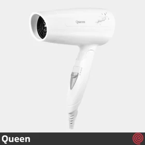 سشوار مسافرتی کویین مدل Queen HD320 | تاشو، با توان 1200 وات
