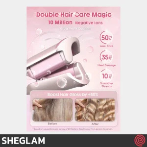 حالت دهنده مو شیگلم مدل SHEGLAM Cupid's Charm SGH-BBHW-01-25 | سایز 25mm
