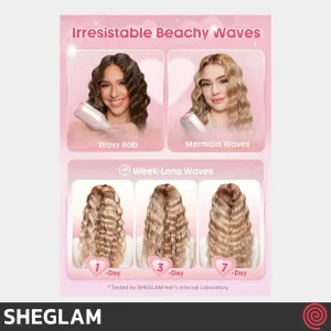 حالت دهنده مو شیگلم مدل SHEGLAM Cupid's Charm SGH-BBHW-01-25 | سایز 25mm