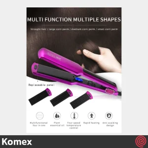 اتو مو چند کاره حرفه ای کومکس مدل Komex KM-106