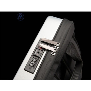بهترین کوله ضد آب ضد سرقت بنج  Bange BG-7682 Hard Case Backpack With TSA Combination Lock And USB Type-C Port