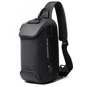 کیف کراس بادی بنج اصل مدل BANGE BG-7082 | رمز دار با پورت USB