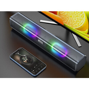 خرید اسپیکر بلوتوث قابل حمل هوکو Hoco Wireless speaker BS49 Dazzling sound desktop