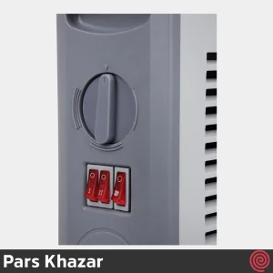 بخاری برقی پارس خزر مدل Pars Khazar CH2000TL | کانوکتور فن دار
