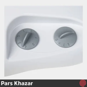 بخاری برقی پارس خزر مدل Pars Khazar FH-2000P | رومیزی، با توان 2000 وات