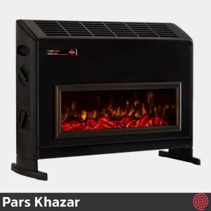 بخاری برقی پارس خزر مدل Pars Khazar FL2300 | شومینه‌ ای، با توان 2000 وات