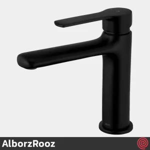 ست شیرآلات البرز روز مدل مرداس AlborzRooz Merdas | رنگ مشکی