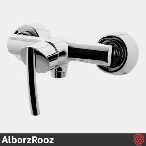 شیر توالت البرز روز مدل ستاره AlborzRooz Setareh | رنگ کروم