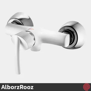 شیر توالت البرز روز مدل ستاره AlborzRooz Setareh | رنگ سفید