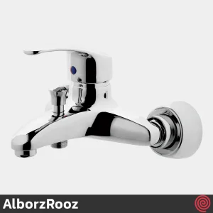 ست شیرآلات البرز روز مدل مروارید AlborzRooz Morvarid | رنگ کروم
