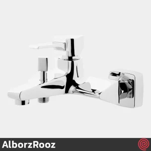 ست شیرآلات البرز روز مدل رویا AlborzRooz Roya | رنگ کروم