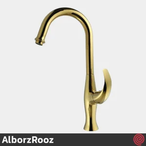 شیر ظرفشویی البرز روز مدل تورینو AlborzRooz Torino | رنگ طلایی براق
