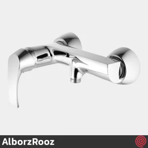 شیر توالت البرز روز مدل یونیک AlborzRooz Unique | رنگ کروم