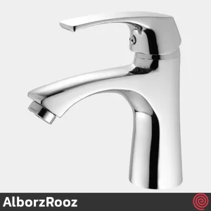 شیر روشویی البرز روز مدل یونیک AlborzRooz Unique | رنگ کروم