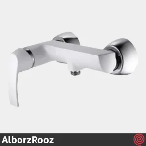 شیر توالت البرز روز مدل یونیک AlborzRooz Unique | رنگ سفید