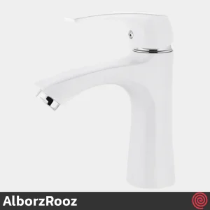 ست شیرآلات البرز روز مدل یونیک AlborzRooz Unique | رنگ سفید