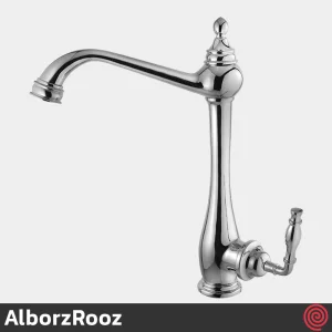 شیر ظرفشویی البرز روز مدل پرستیژ AlborzRooz Prestige | رنگ کروم