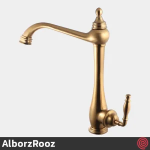 شیر ظرفشویی البرز روز مدل پرستیژ AlborzRooz Prestige | رنگ طلایی مات
