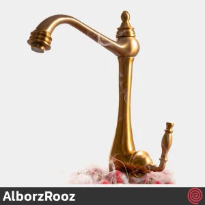 ست شیرآلات البرز روز مدل پرستیژ AlborzRooz Prestige | رنگ طلایی مات