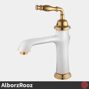 ست شیرآلات البرز روز مدل روبرتو AlborzRooz Roberto | رنگ سفید