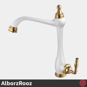 ست شیرآلات البرز روز مدل روبرتو AlborzRooz Roberto | رنگ سفید
