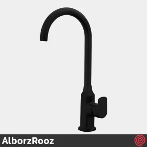 شیر ظرفشویی البرز روز مدل ویزارد AlborzRooz Wizard | رنگ مشکی