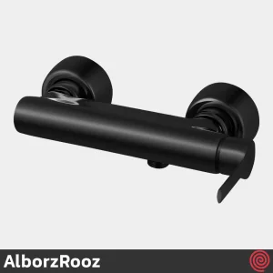 ست شیرآلات البرز روز مدل آرونا AlborzRooz Arouna | رنگ تیتانیومی براق