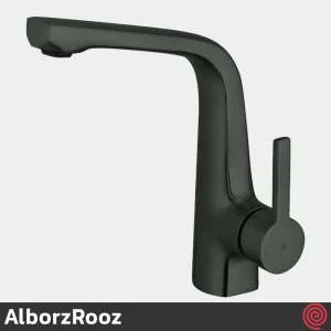 ست شیرآلات البرز روز مدل آرونا AlborzRooz Arouna | رنگ تیتانیومی مات