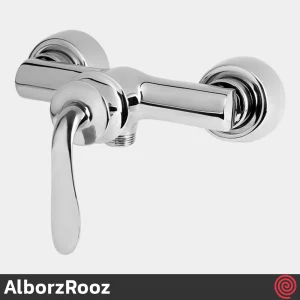 شیر توالت البرز روز مدل پروشات AlborzRooz Proshot | رنگ کروم