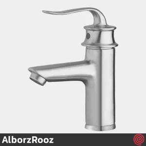 شیر روشویی البرز روز مدل پروشات AlborzRooz Proshot | رنگ کروم مات