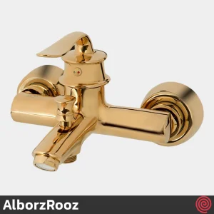 ست شیرآلات البرز روز مدل پروشات AlborzRooz Proshot | رنگ طلایی براق