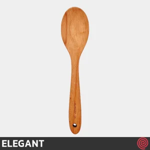 قاشق پخت و پز چوبی 25 سانتی الگانت مدل ELEGANT 150 | تمام چوبی با روکش ضد آب