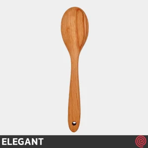 قاشق پخت و پز چوبی 25 سانتی الگانت مدل ELEGANT 150 | تمام چوبی با روکش ضد آب