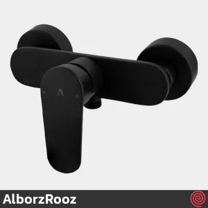 شیر توالت البرز روز مدل ونتو AlborzRooz Vento | رنگ مشکی