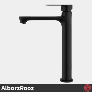 ست شیرآلات البرز روز مدل ونتو AlborzRooz Vento | رنگ مشکی