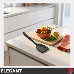 کفگیر پخت و پز سر‌مربع سیلیکونی 20 سانتی الگانت مدل ELEGANT 151