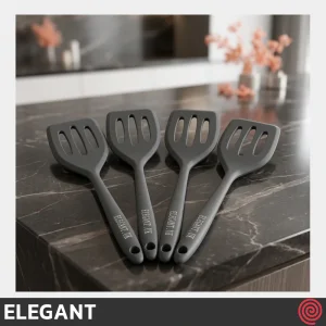 کفگیر پخت و پز سوراخ‌دار سیلیکونی 20 سانتی الگانت مدل ELEGANT 152