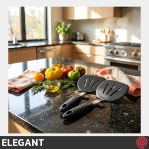 کفگیر برگردان پنکیک و غذا سیلیکونی 31 سانتی الگانت مدل ELEGANT 210