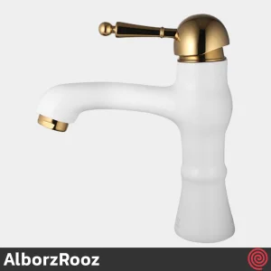 ست شیرآلات البرز روز مدل مارگارت AlborzRooz Mrgaret | رنگ سفید