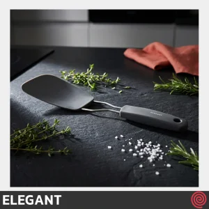 کفگیر برگردان انعطاف‌پذیر تمام سیلیکونی 30 سانتی الگانت مدل ELEGANT 860