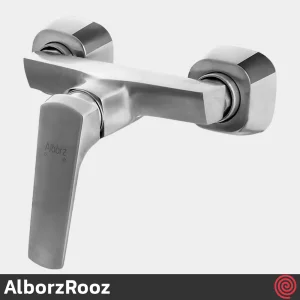 شیر توالت البرز روز مدل آلپاین AlborzRooz Alpine | رنگ کروم مات